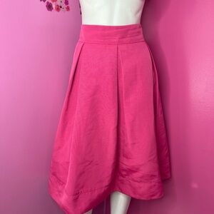 Eliza J Vibrant Pink A-Line Skirt size 14